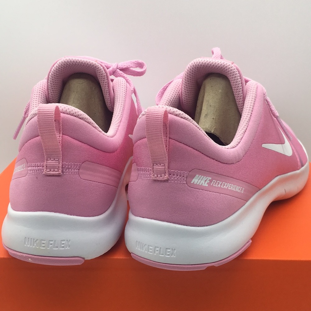 NIKE FLEX EXPERIENCE RN 8 (GS) pink rise/whit-pink - Picture 8 of 16